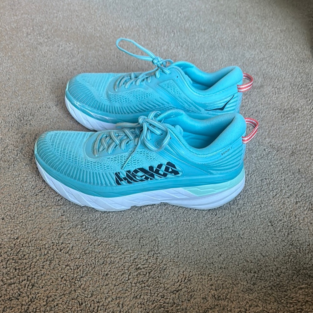 HOKA Womens Blue Running Shoes
